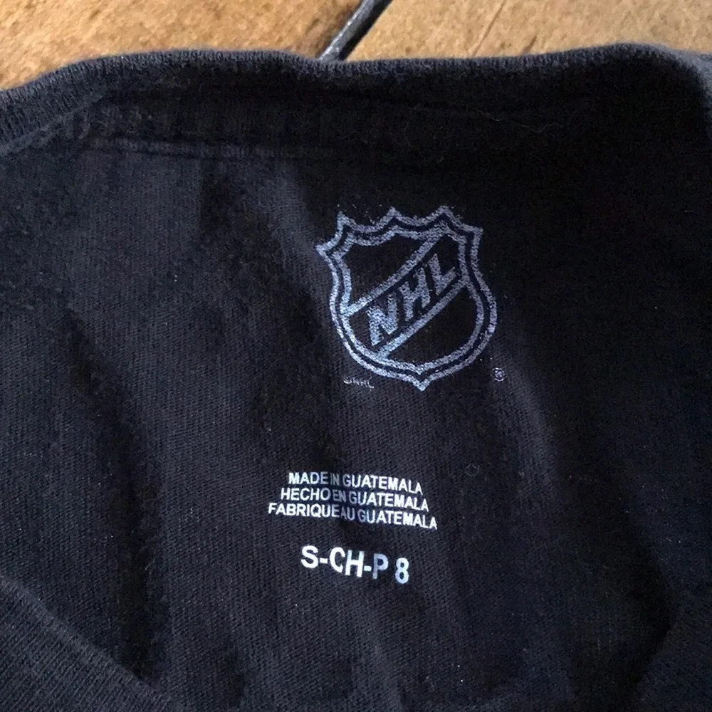 Boston Bruins NHL‎ Black and Gold Kids Short Sleeve Tee